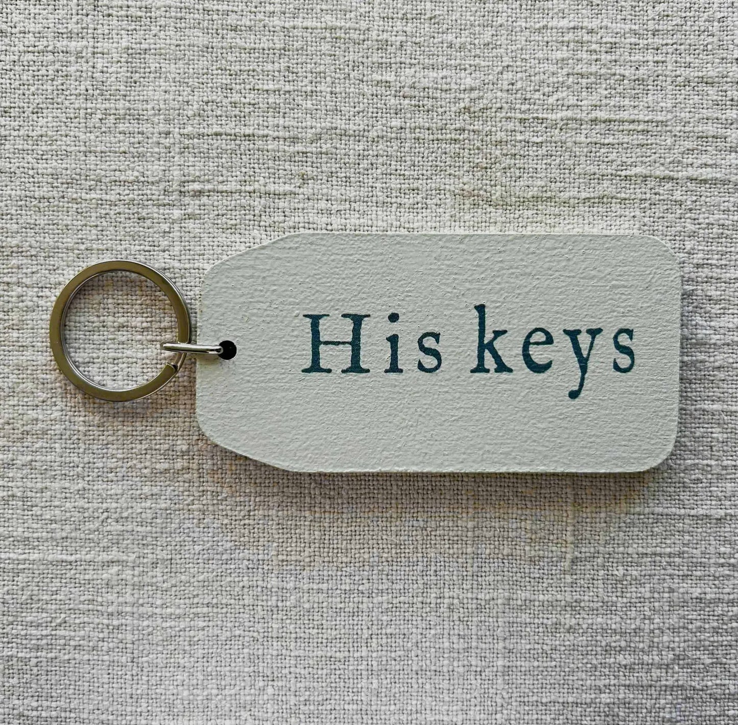 His Key Tag