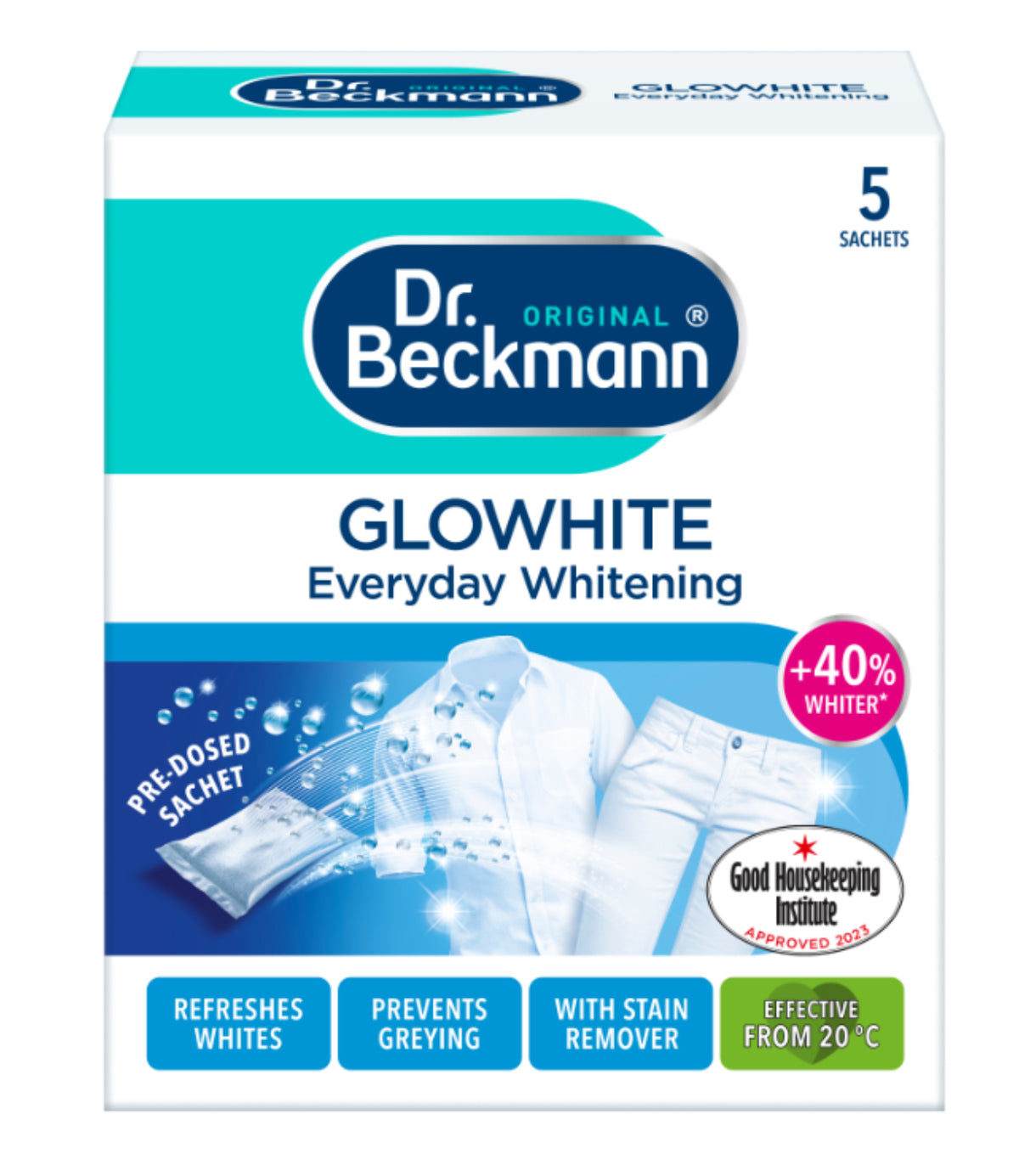 DR BECKMANN GLOWHITE 5 X 40G
