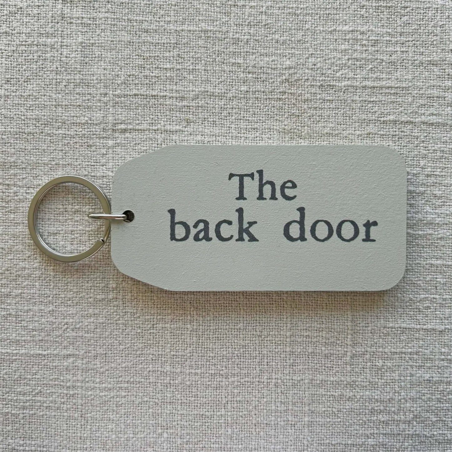 The Back Door Key Tag