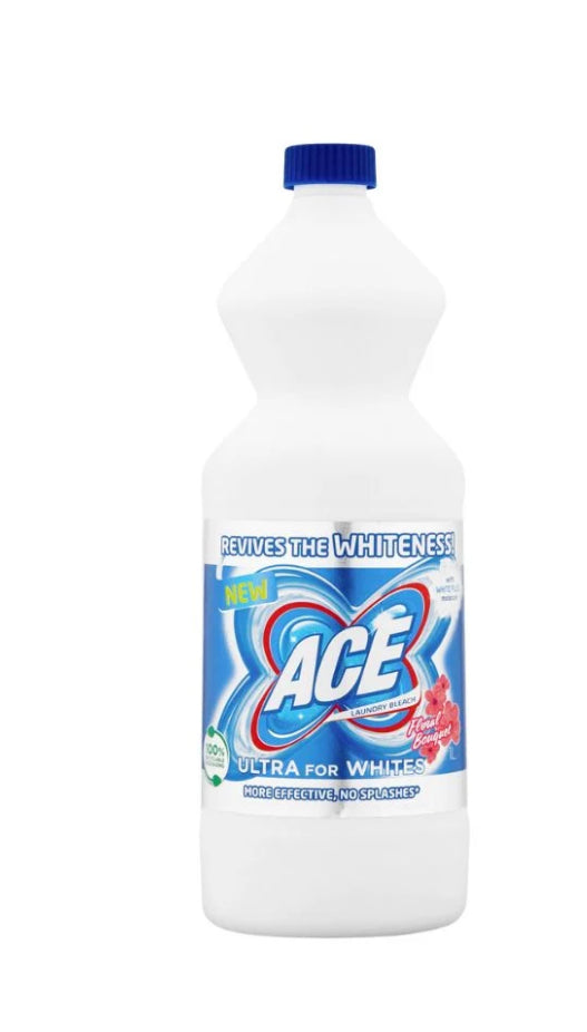 Ace Ultra White Stain Remover 1ltr