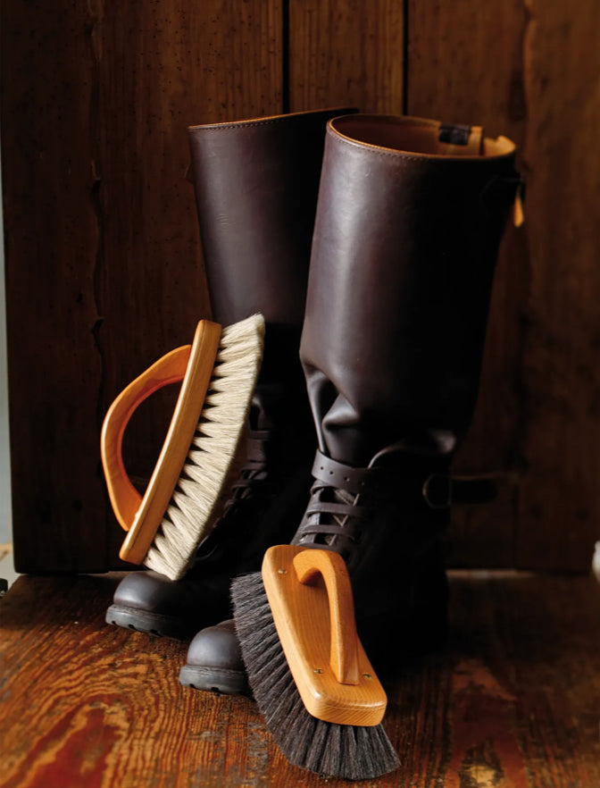 Shoe Shine Brush With Handle