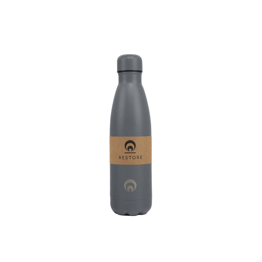 Restore Roam Stainless Steel Insulated Thermal Bottle 500ml: Grey