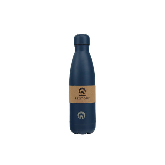 Restore Roam Stainless Steel Insulated Thermal Bottle 500ml: Navy