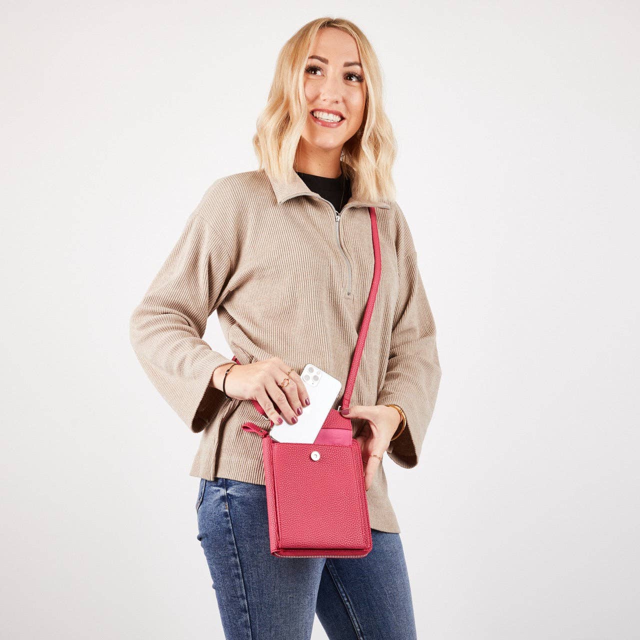 Columbian Cross Body: Navy