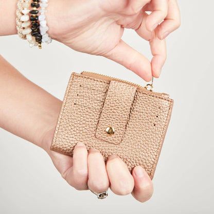 Pearl Duo Purse: Rose Gold