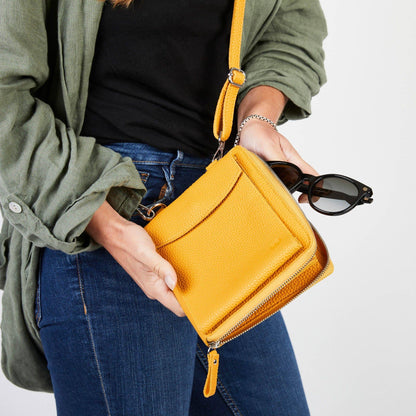 Columbian Cross Body: Navy