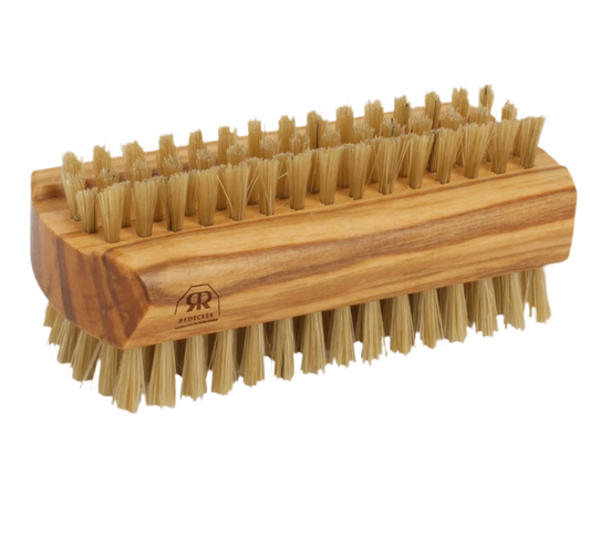 Nail Brush Oiled Olive Wood