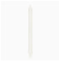 12″ Royal Fluted Candles, White – Pack of 12