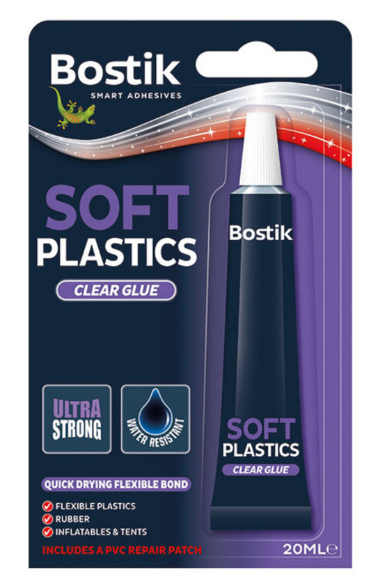SOFT PLASTICS ADHESIVE CLEAR 20ML
