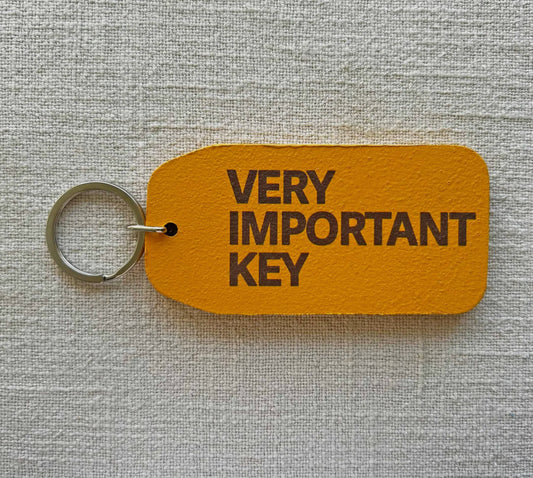Very Important Key Tag