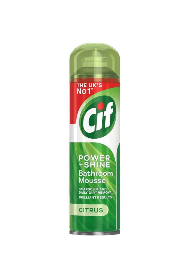 Cif Power & Shine Bathroom Mousse Citrus 500ml