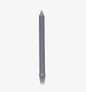 12″ Royal Fluted Candles, Grey – Pack of 12