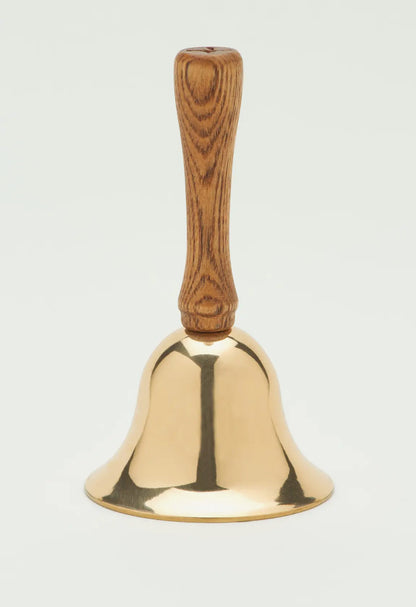 Brass Tea Bells - oak