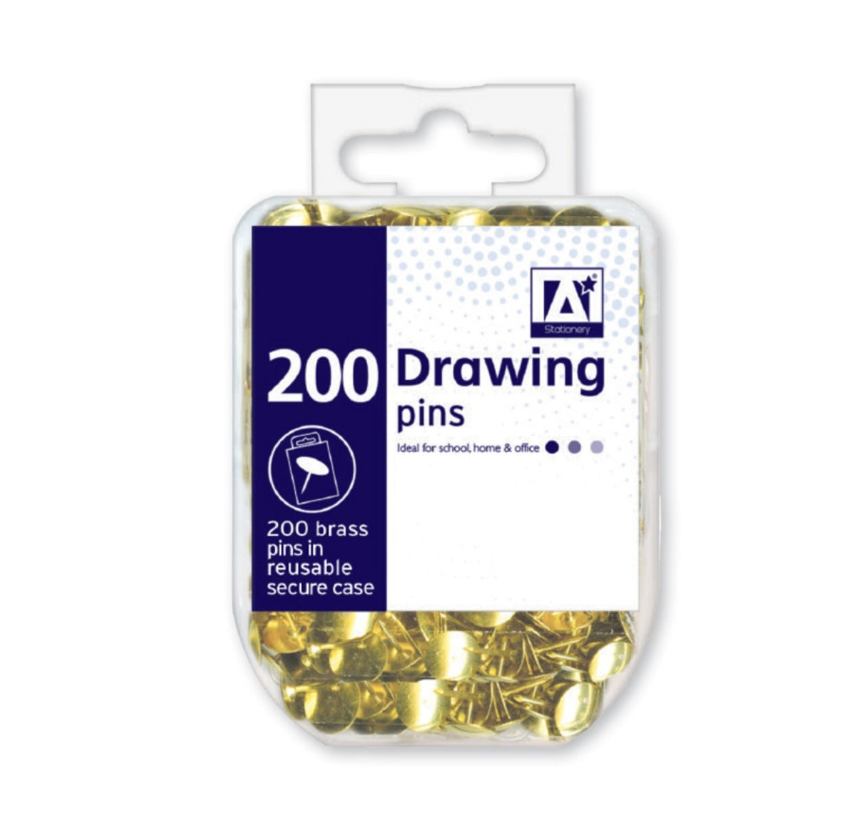I G Design Drawing Pins In Hardcase

Pack 200