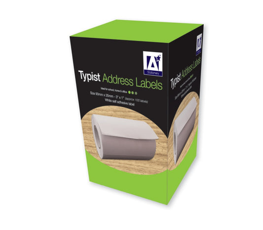 I G Design Typist Address Labels

180 Per Roll