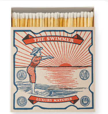 The Swimmer | Square Matchboxes