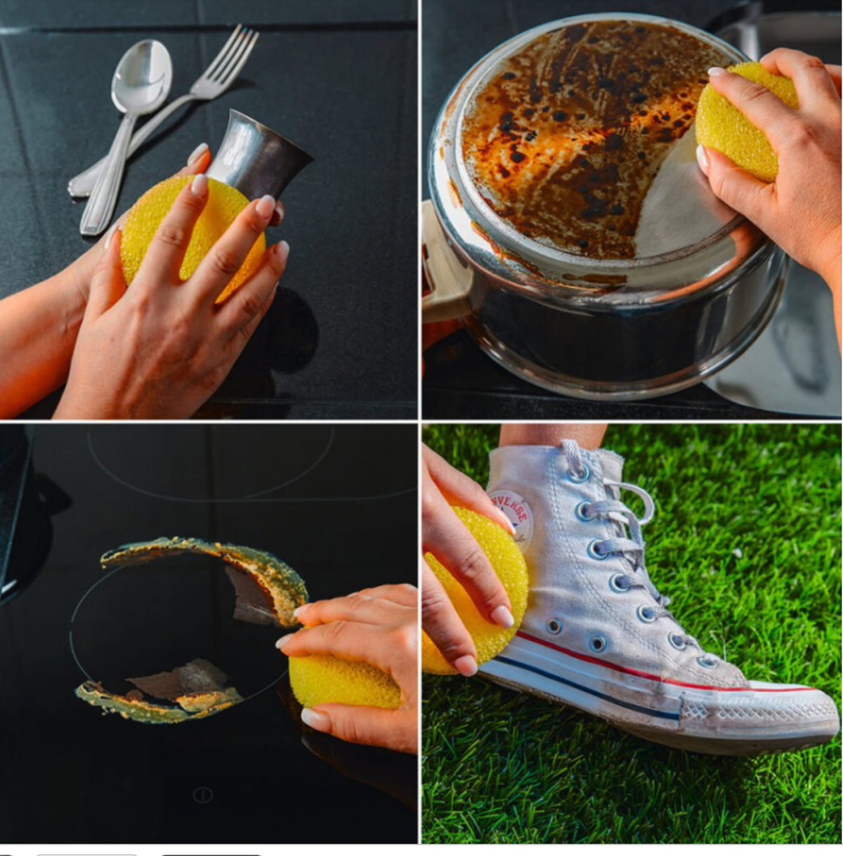 PIERRE D’ARGENT CLEANER LEMON + SPONGE 300G