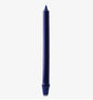 12″ Royal Fluted Candles, Midnight Blue – Pack of 12