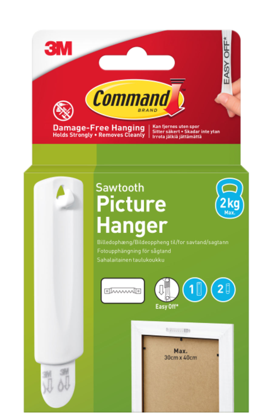 COMMAND SAWTOOTH PICTURE HANGER 2KG