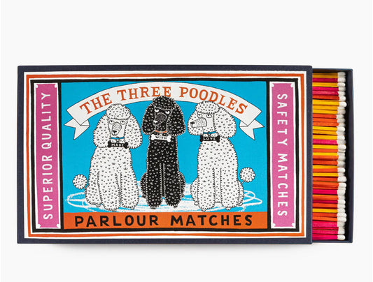 Three Poodles | Giant Matchboxes