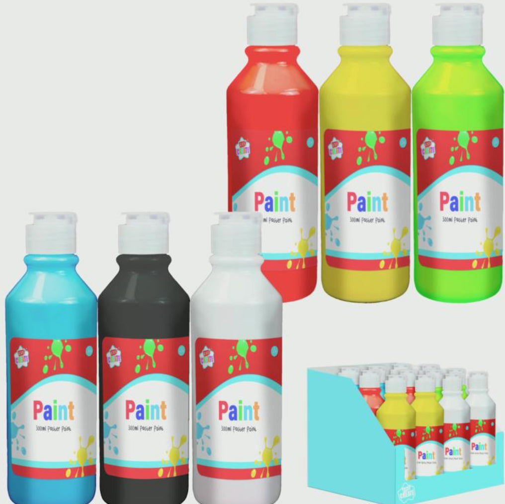 Poster Paint Assorted Colours Available 300ml