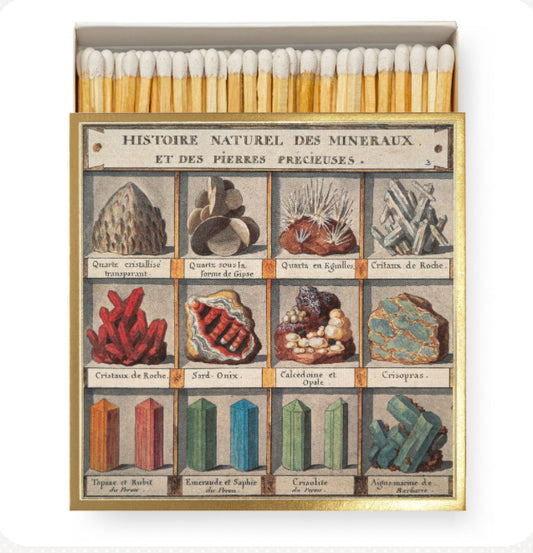 Minerals | Square Matchboxes