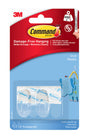 SMALL CLEAR HOOKS 450G 2PK