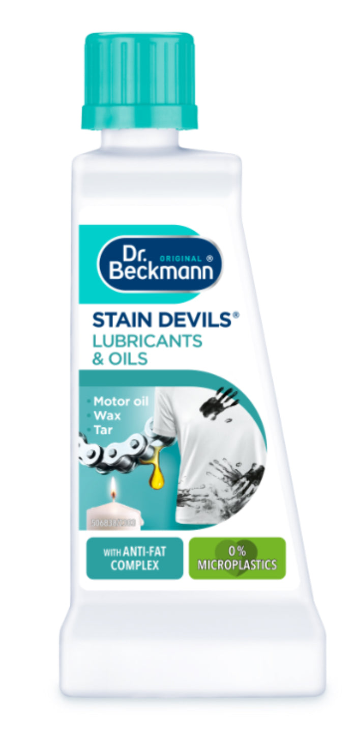DR BECKMANN STAIN DEVILS LUBRICANT & GREASE (TAR, WAX, MOTOR OIL) 50ML