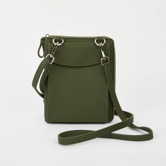 Columbian Cross Body: Olive Green