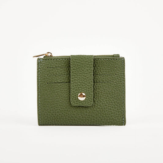Pearl Duo Purse: Olive Green