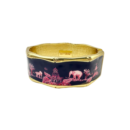 Grey Hall Bracelet - Pagoda: Pink
