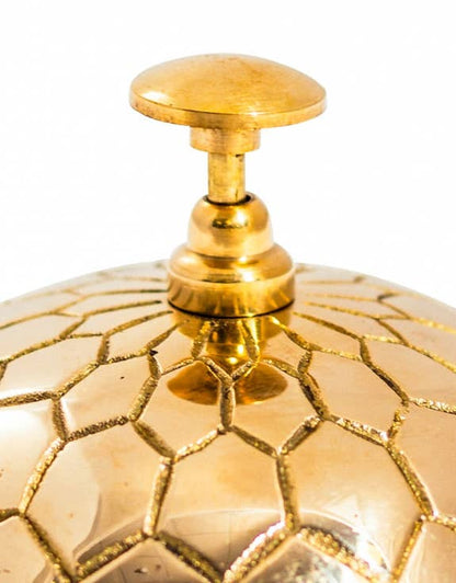 Brass Tortoise Table Bell