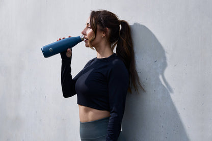 Restore Roam Stainless Steel Insulated Thermal Bottle 500ml: Navy